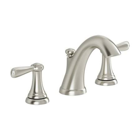 8 inch Widespread Bathroom Faucet, Satin Nickel T738585