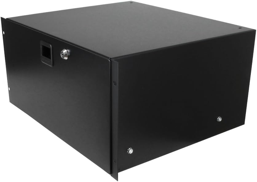 Lockable Steel Rack Drawer (6U) M8806