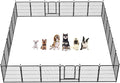 8/16/24/32 Panels Dog Playpen with Doors K1398