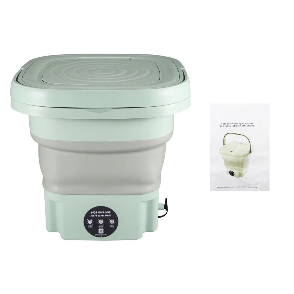 Portable Washer with Drying, 8L Mini Machine D461