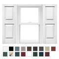 White Vinyl Shutters (1 Pair) 14.75 x 75 N4796