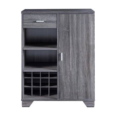 Dark Gray Bar Cabinet V1067