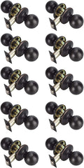 Aged Matt Black Door Lever Handle T157